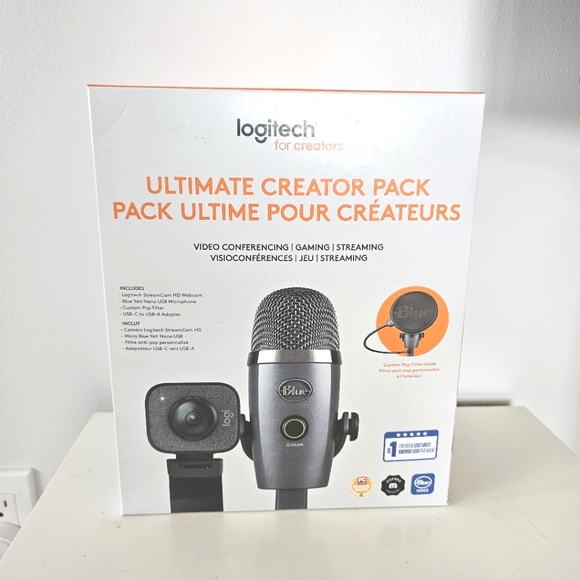 LOGITECH USB Microphone Blue for Streaming, Gaming and Vlogging - Picture 4 of 5